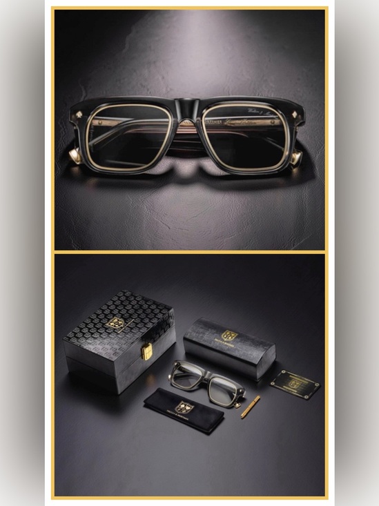 Walton & Mortimer Other - Premium Black and Gold Men’s Sunglasses - Designer Style